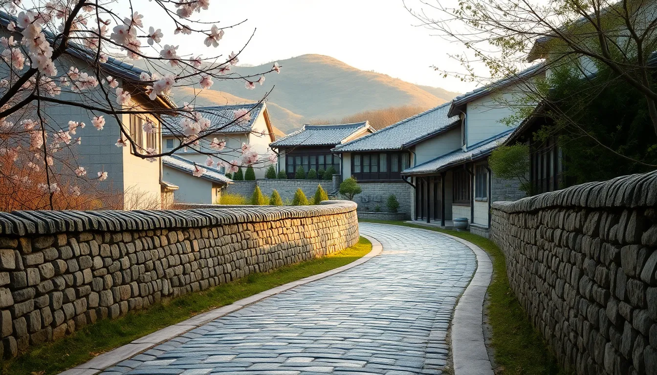 전주 한옥마을의 아름다운 풍경